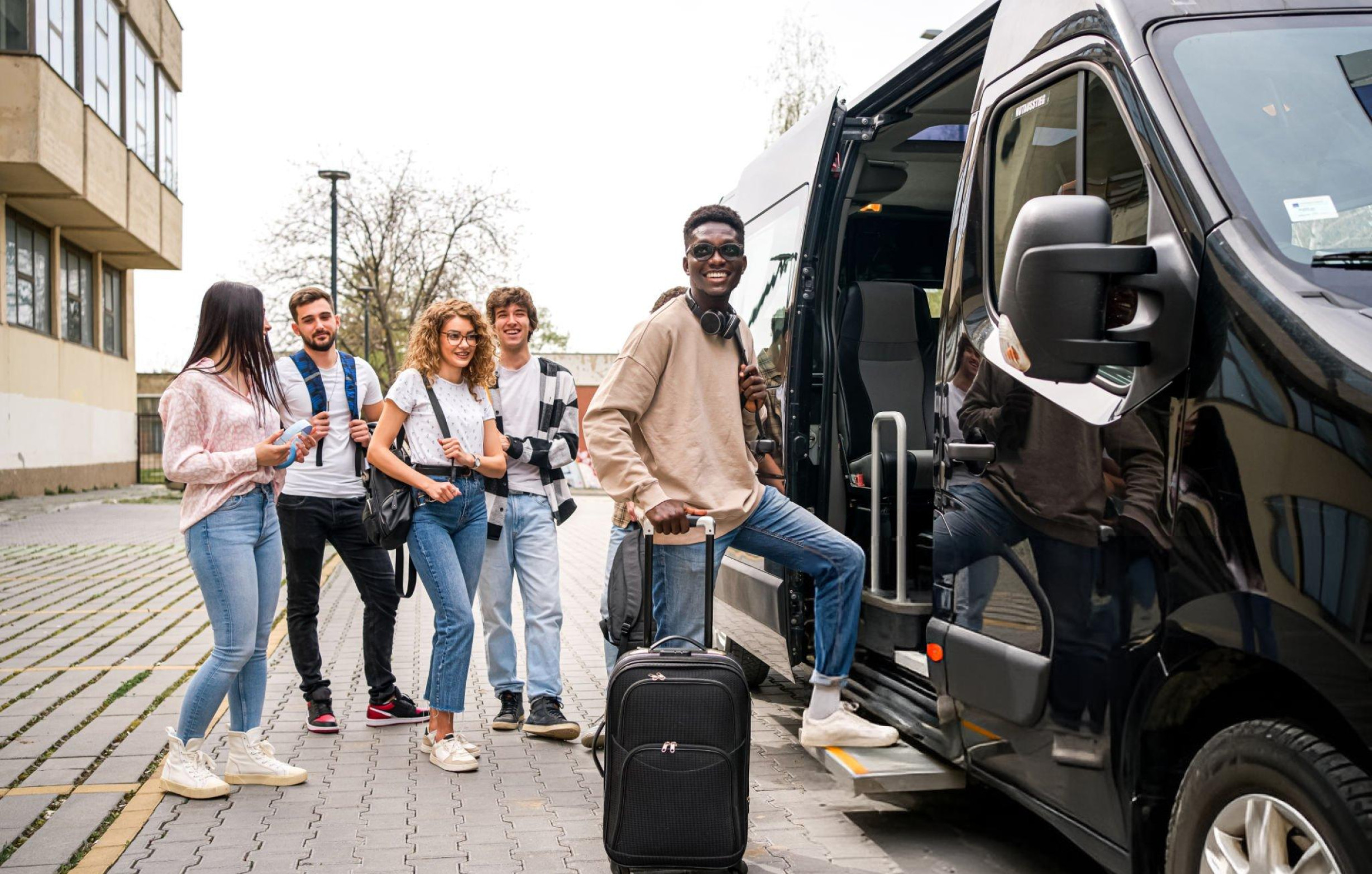 Interior of a perfect driver hire Dublin vehicle